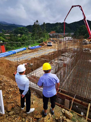 云南|保山 自來水廠擴建項目進場施工
